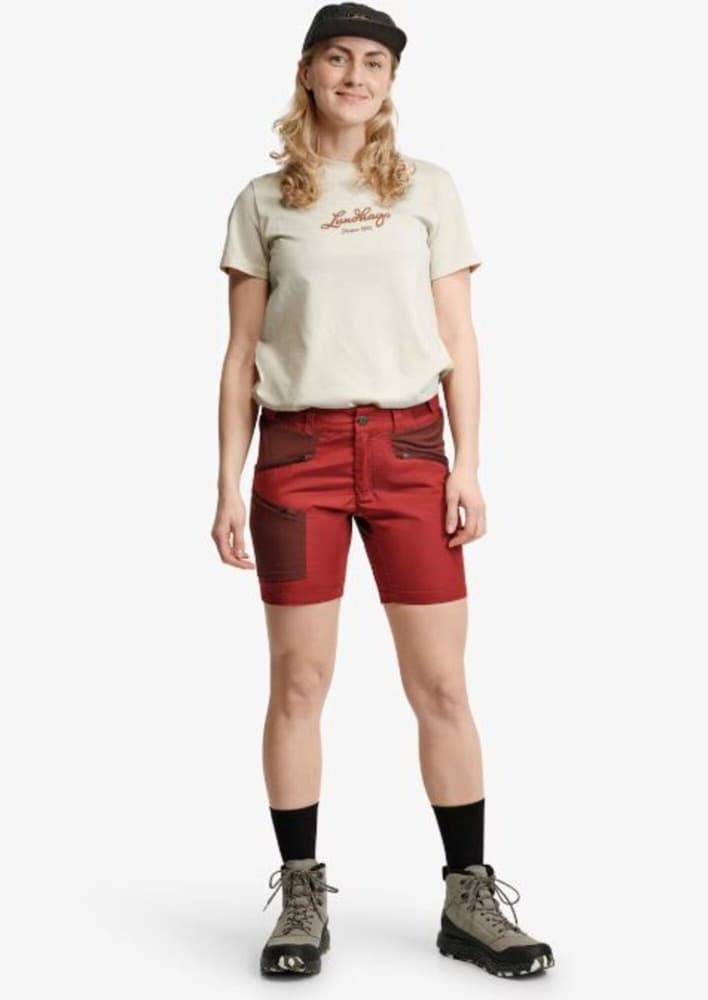 Makke Lt Ws Shorts Rosewood/Burgundy, view: 2