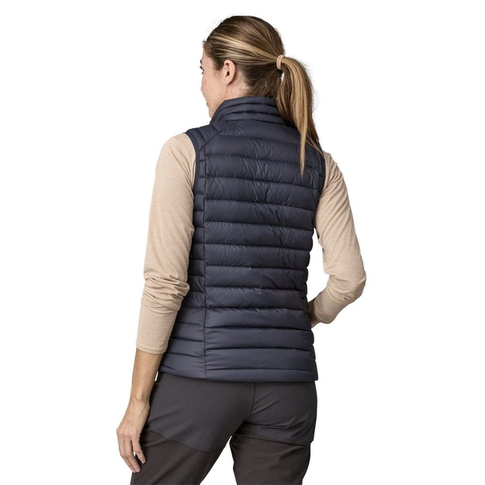 W's Down Sweater Vest Smolder Blue, view: 2