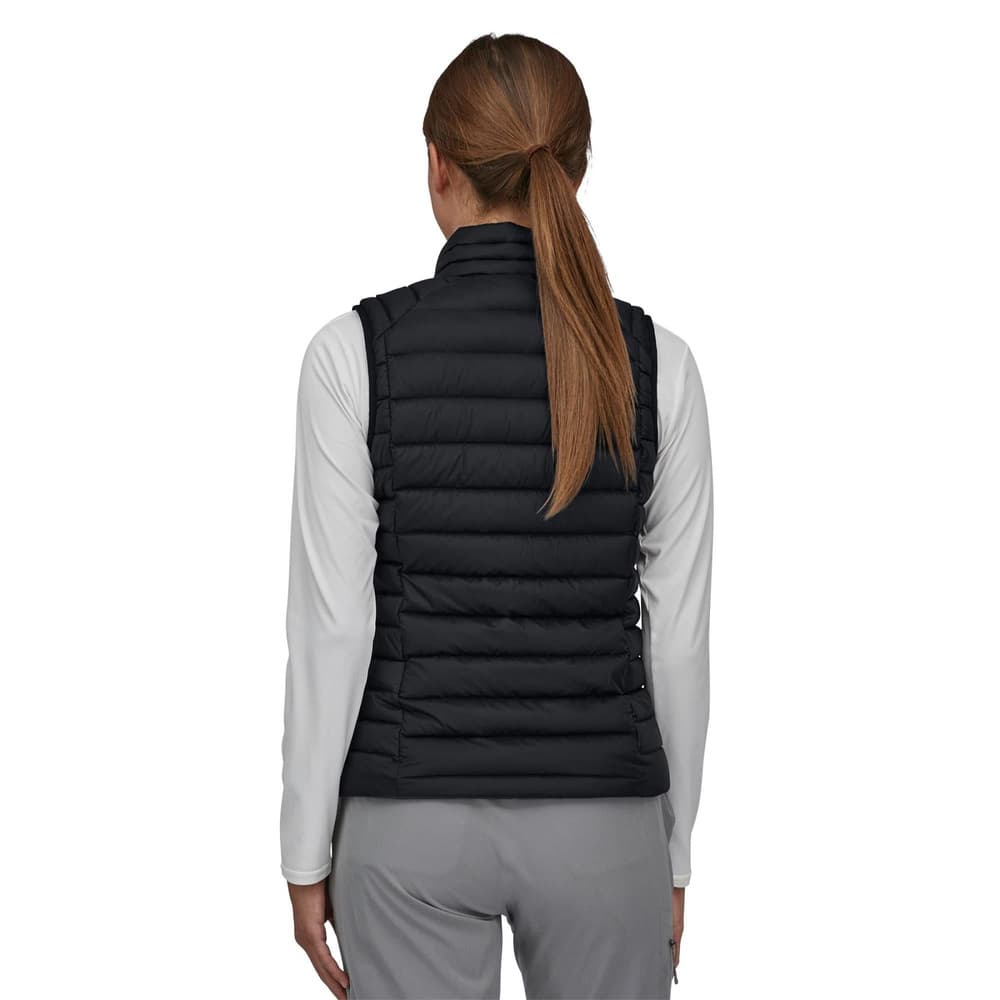 W's Down Sweater Vest Black, view: 1