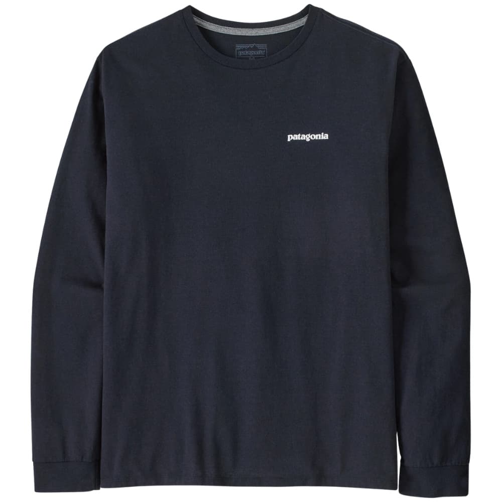 M's L/S P-6 Logo Responsibili-Tee New Navy, view: 0