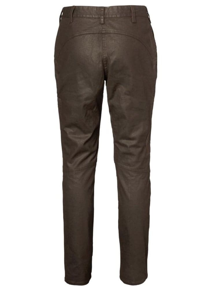 Vintage Original Pants Women Leather Brown, view: 2