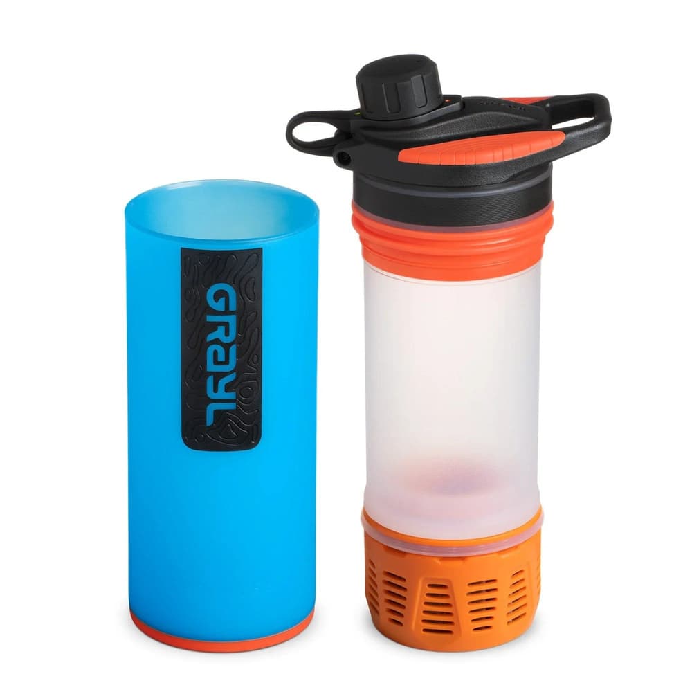 GeoPress® Purifier Bottle 710ml Bali Blue, view: 1