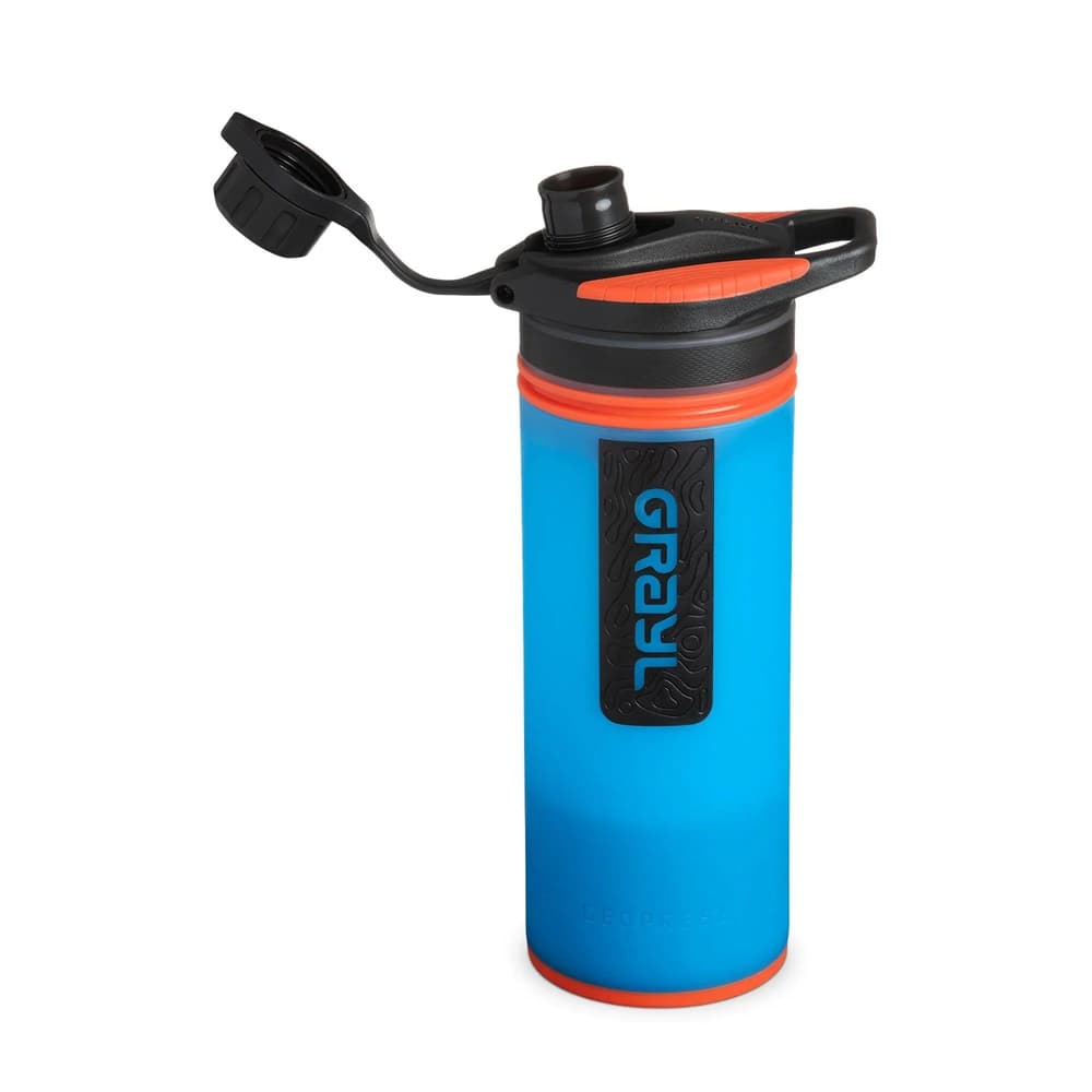 GeoPress® Purifier Bottle 710ml Bali Blue, view: 3