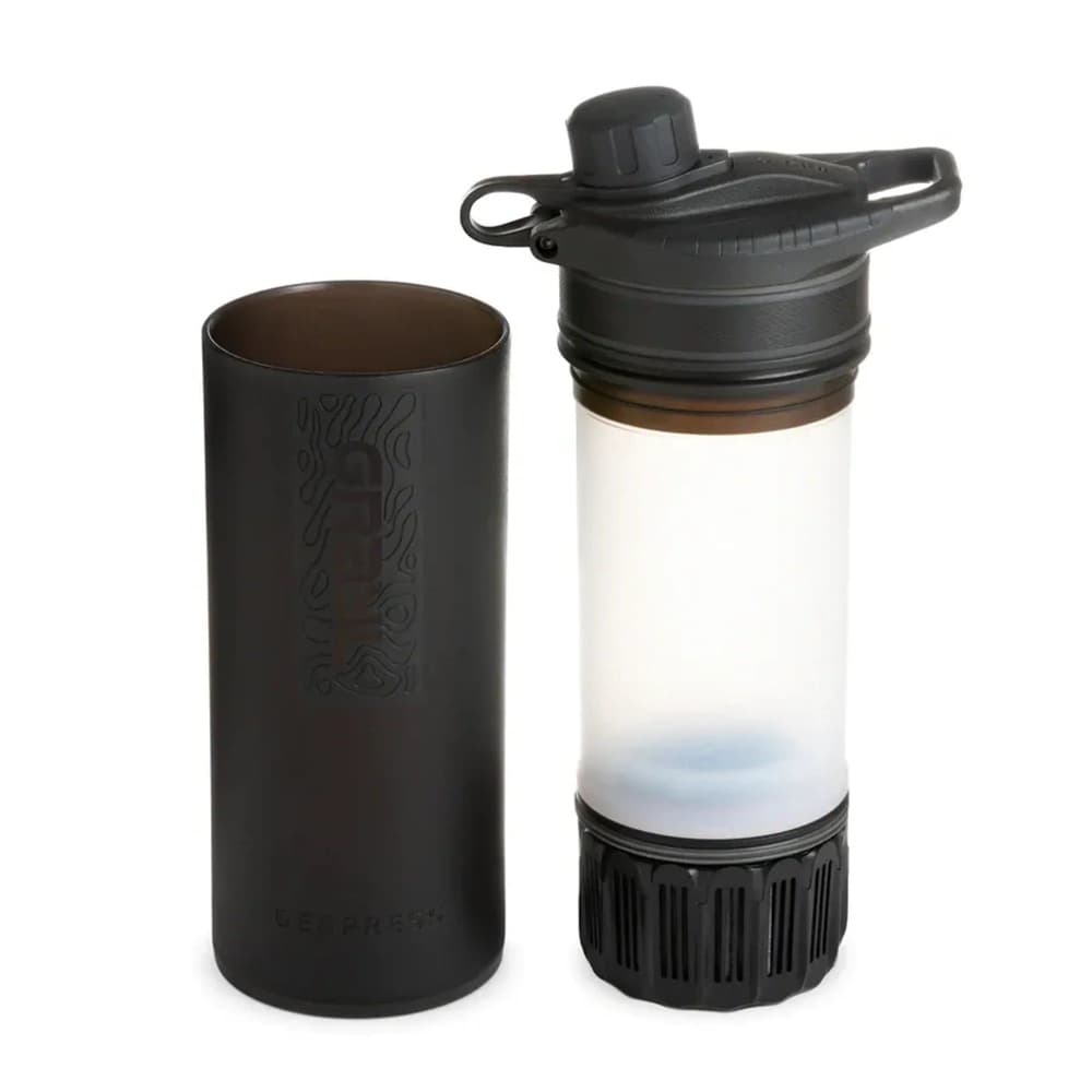 GeoPress® Purifier Bottle 710ml Covert Black, view: 2