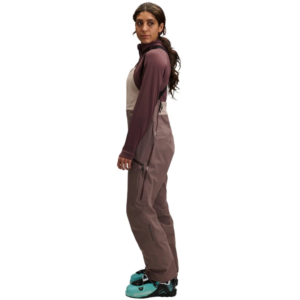 W's Recon Stretch Bibs Pale Mauve-Dark Mauve, view: 2