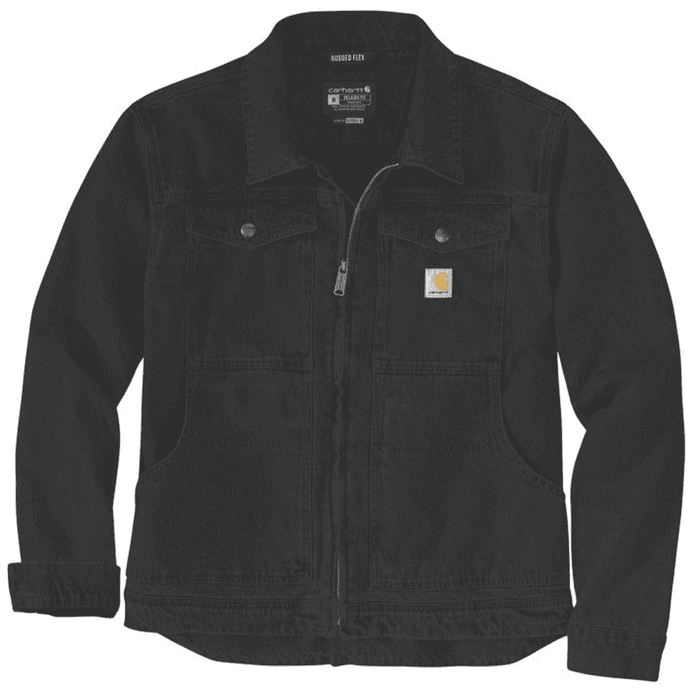 Carhartt M's Duck Relaxed Fit Jacket Black, view: 0