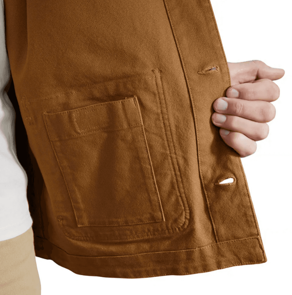 Duck Loose Fit Chore Coat CARHARTT® BROWN, view: 6