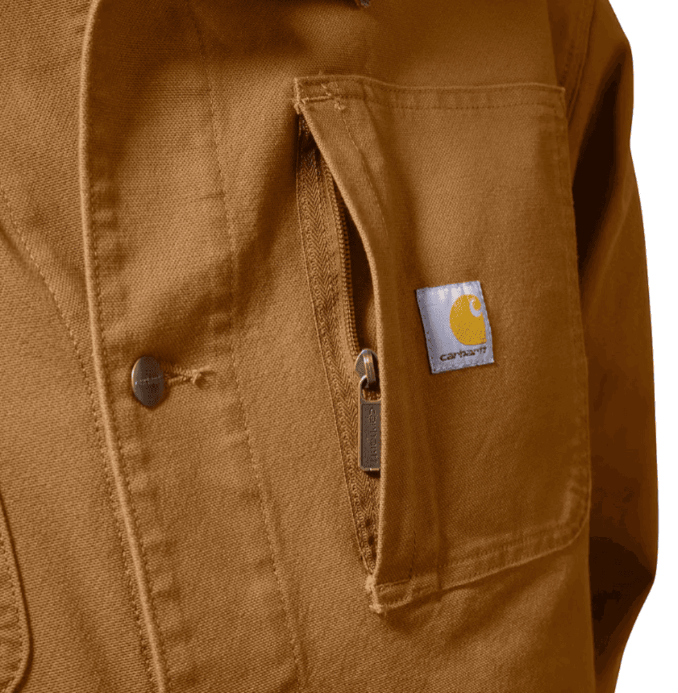 Duck Loose Fit Chore Coat CARHARTT® BROWN, view: 5