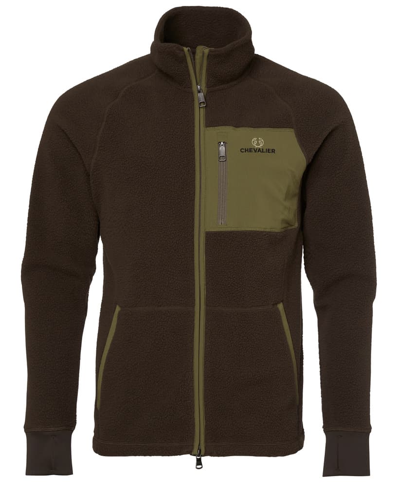 Pax Light Pile Jacket Men Leather Brown, view: 0