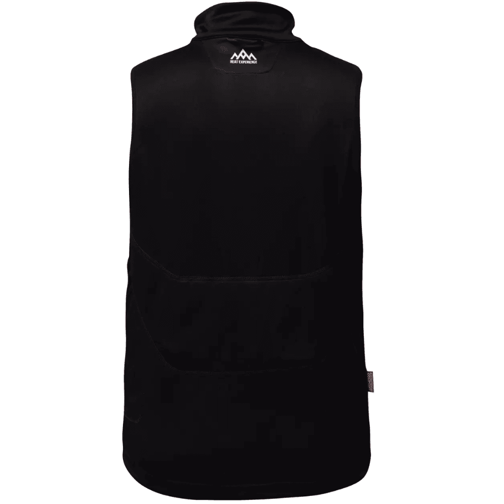Heatx Heated Fleece Vest Mens Black, view: 1