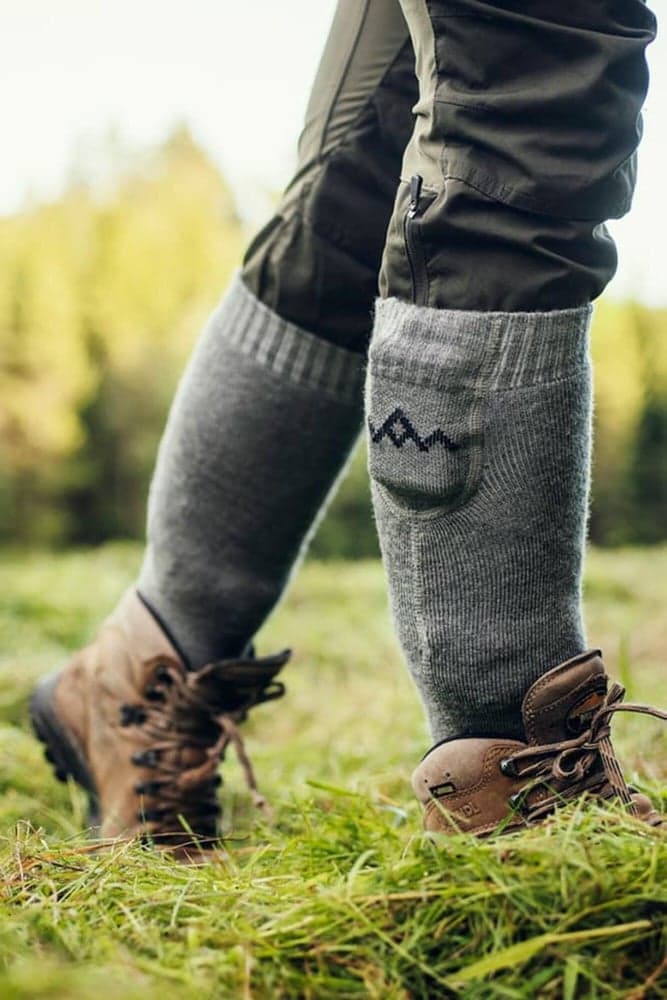 Heated Everyday Socks w.batteries V2 Grey, view: 7