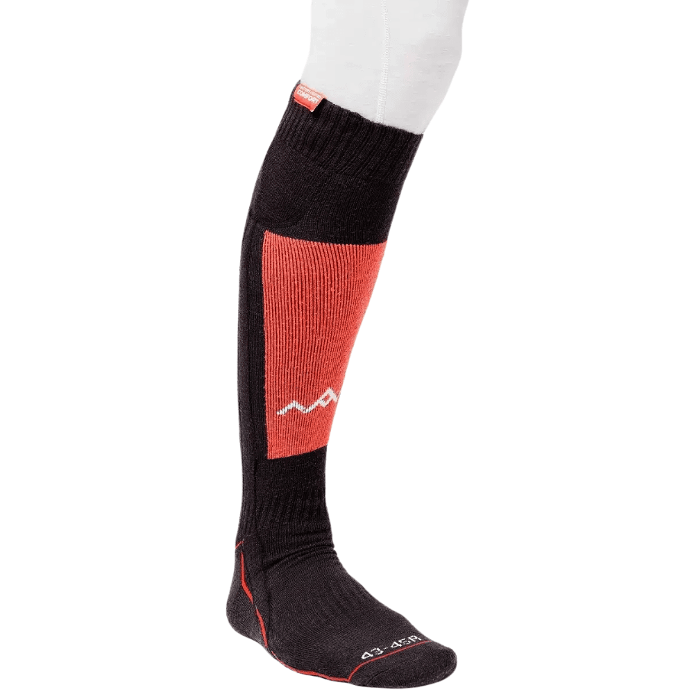 Heatx Heated Technical Socks W. Batteries Red/Black, view: 1