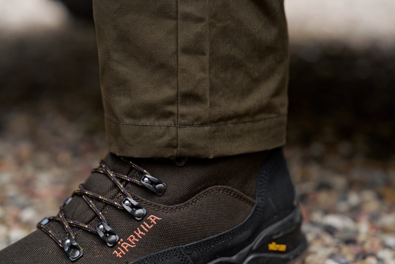 Härkila Fjell bukser Willow green/Shadow brown, view: 6