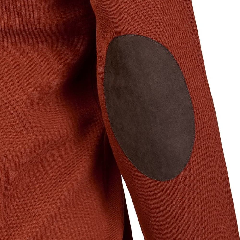 M's Sussex V-Neck Burnt Orange, view: 3