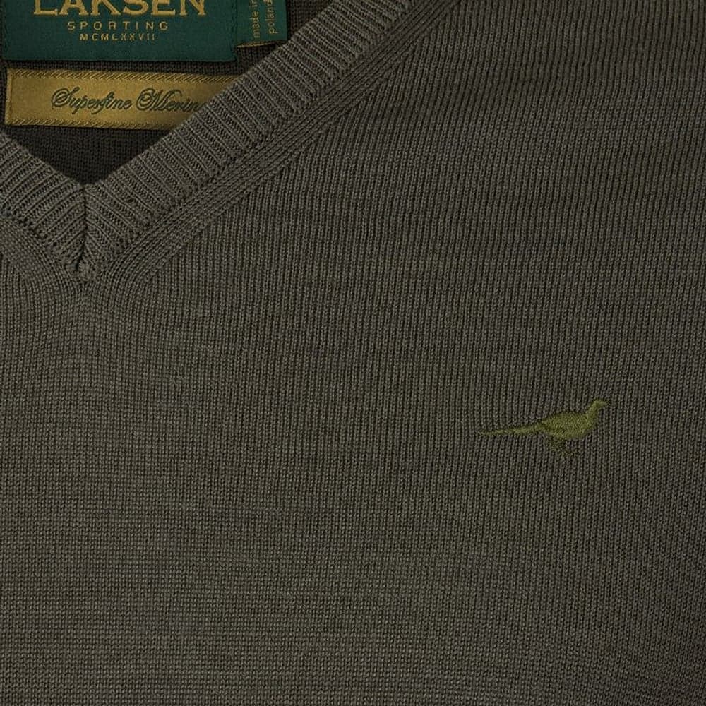 M's Sussex V-Neck Olive, view: 1