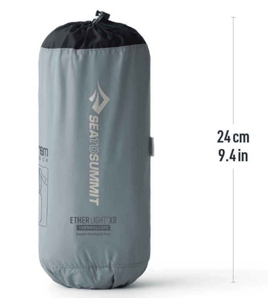 Aircell Mat Etherlight XR Insulated Mat Rec. Regular Wide Grey, view: 3