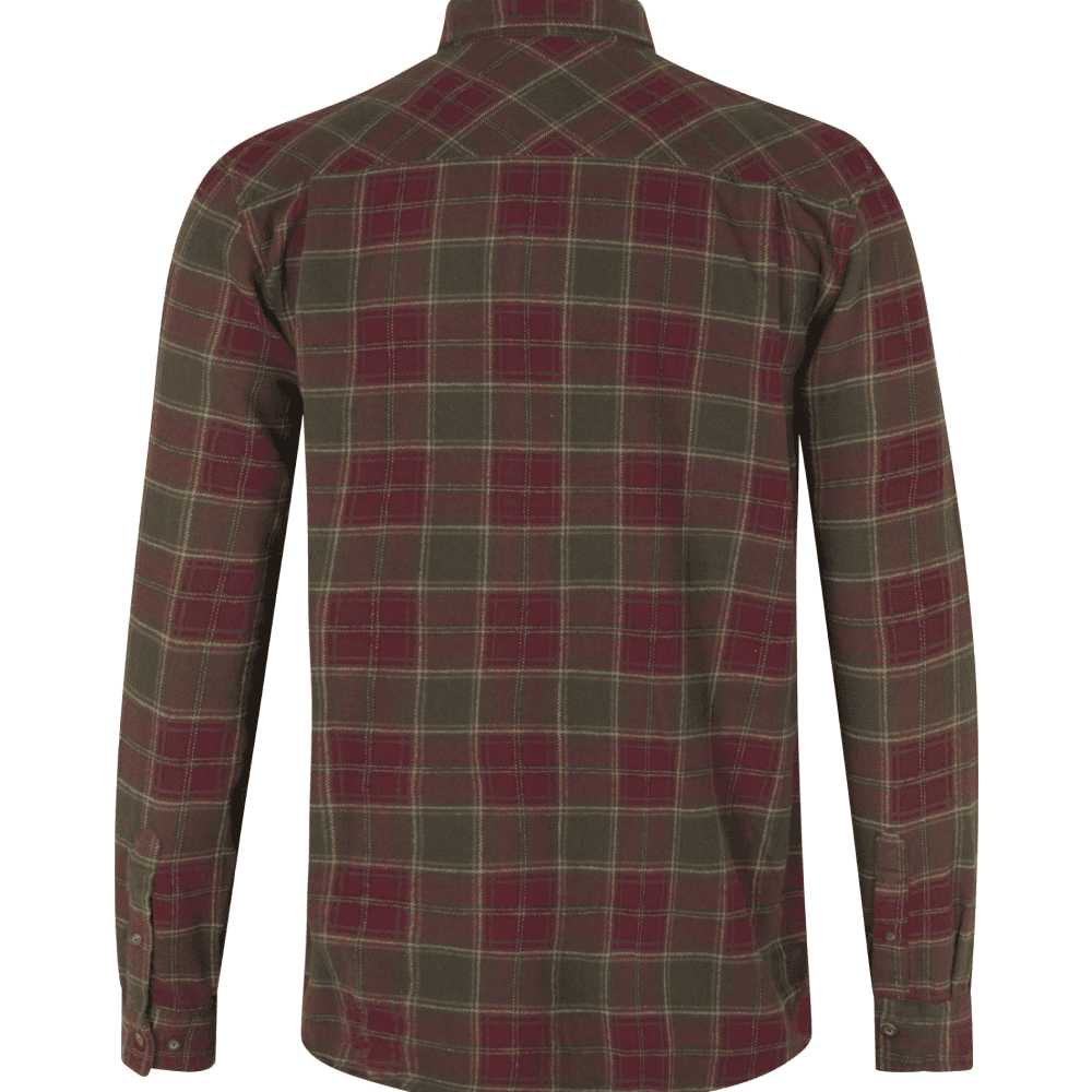 Glen Flanellskjorte Red Forest Check, view: 1