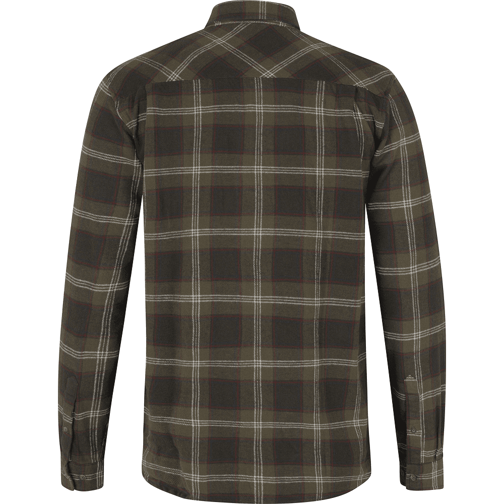 Glen Flanellskjorte Pine Green Check, view: 1