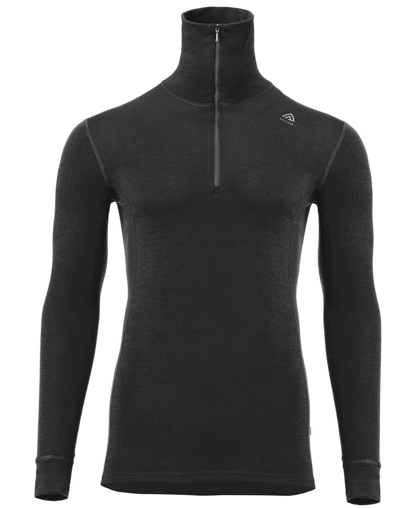 Aclima M's WarmWool Polo Jet Black, view: 0