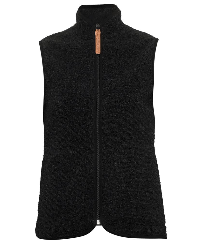Aclima W's ReBorn Terry Vest Dark Grey Melange, view: 0