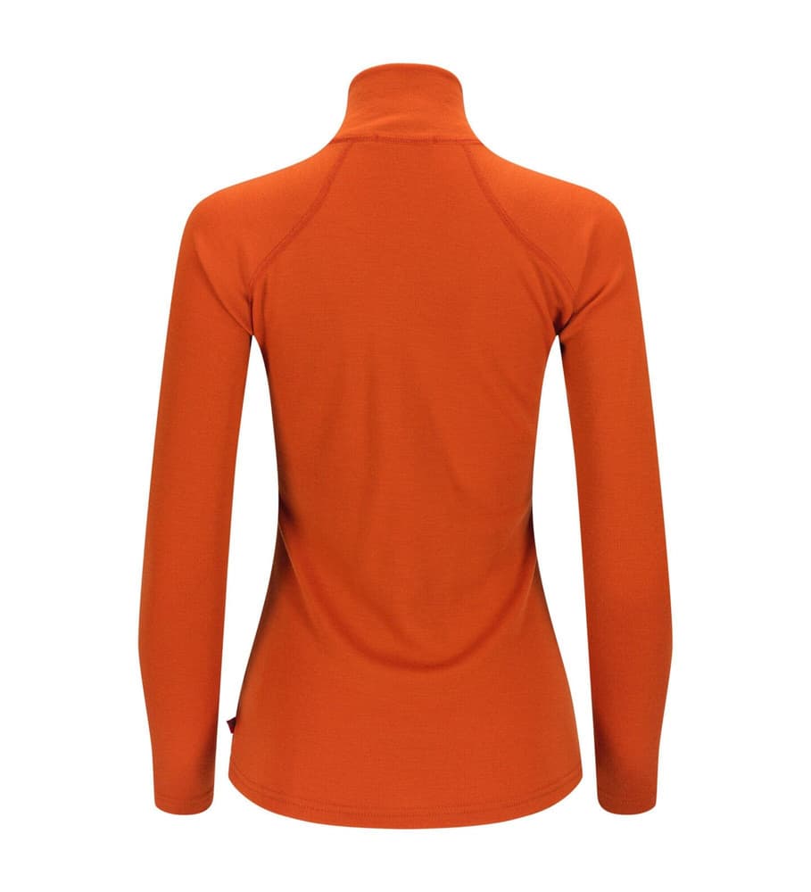 Aclima WarmWool Mockneck W's Gold Flame, view: 1