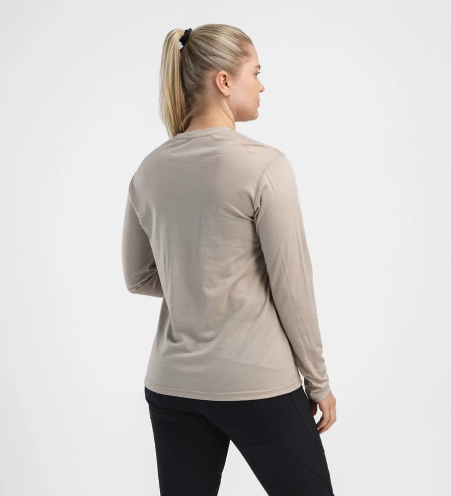 Lightwool 180 Crewneck Simply Taupe, view: 3