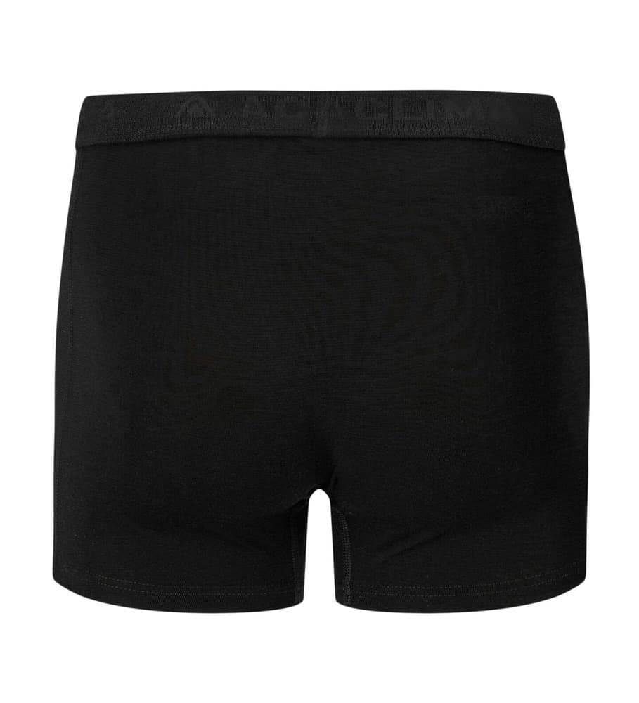 Aclima M's WarmWool Boxer Shorts Jet Black, view: 1