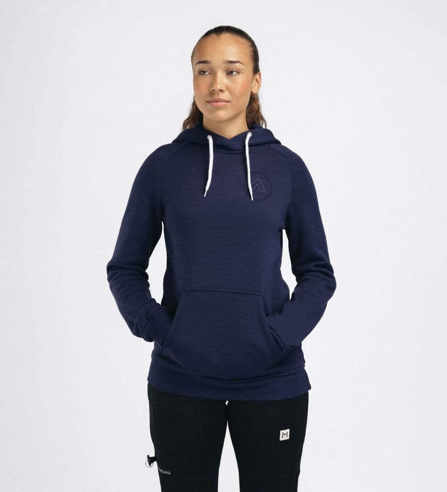 Aclima FleeceWool V2 Hoodie Woman Navy Blazer, view: 2