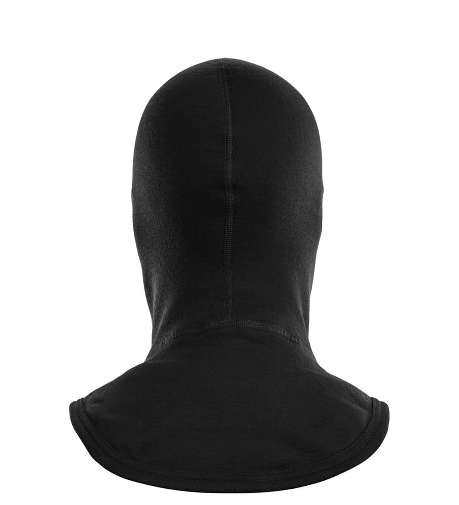 Doublewool Balaclava Jet Black, view: 2