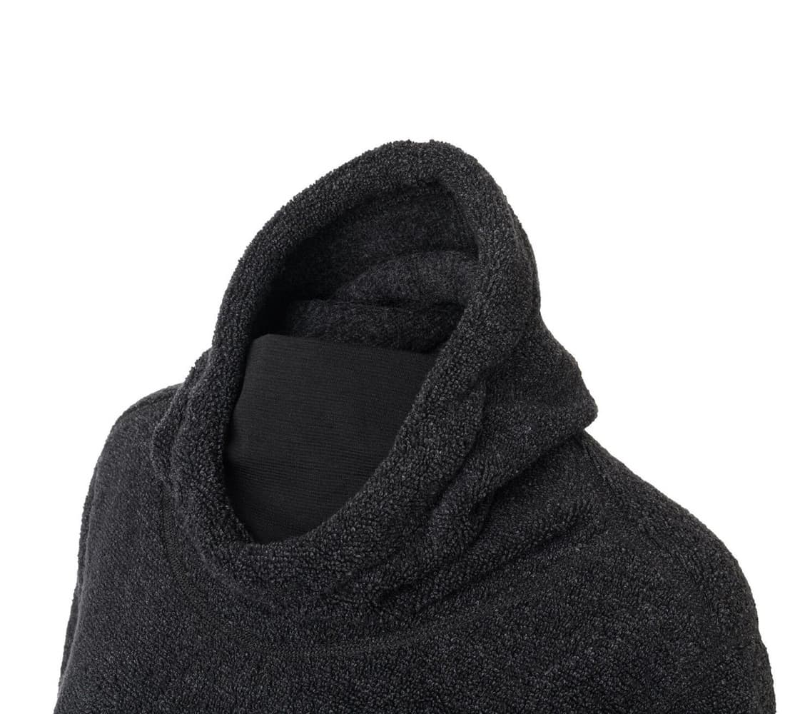 Aclima ReBorn Terry Pullover Unisex Dark Grey Melange, view: 4