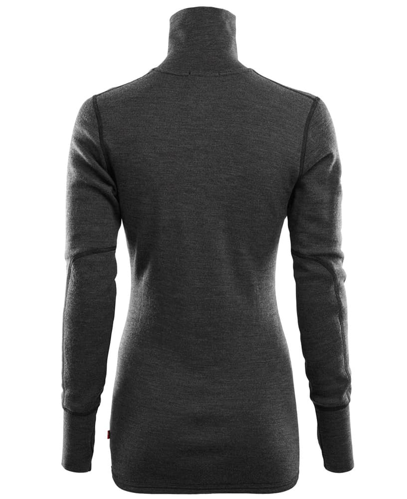 Aclima DoubleWool Polo Shirt Zip Woman Marengo/Jet Black, view: 1