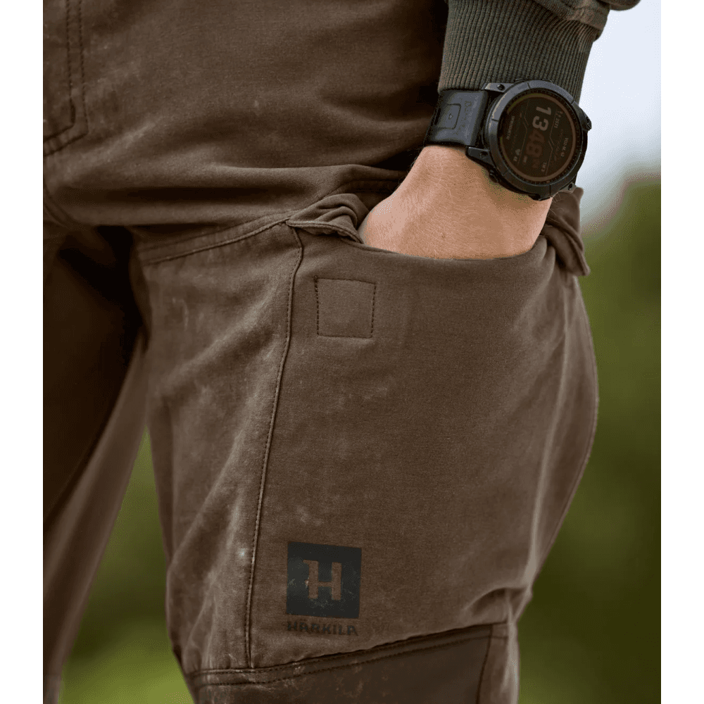 Scandinavian Bukse Dark Earth/Slate Brown, view: 3