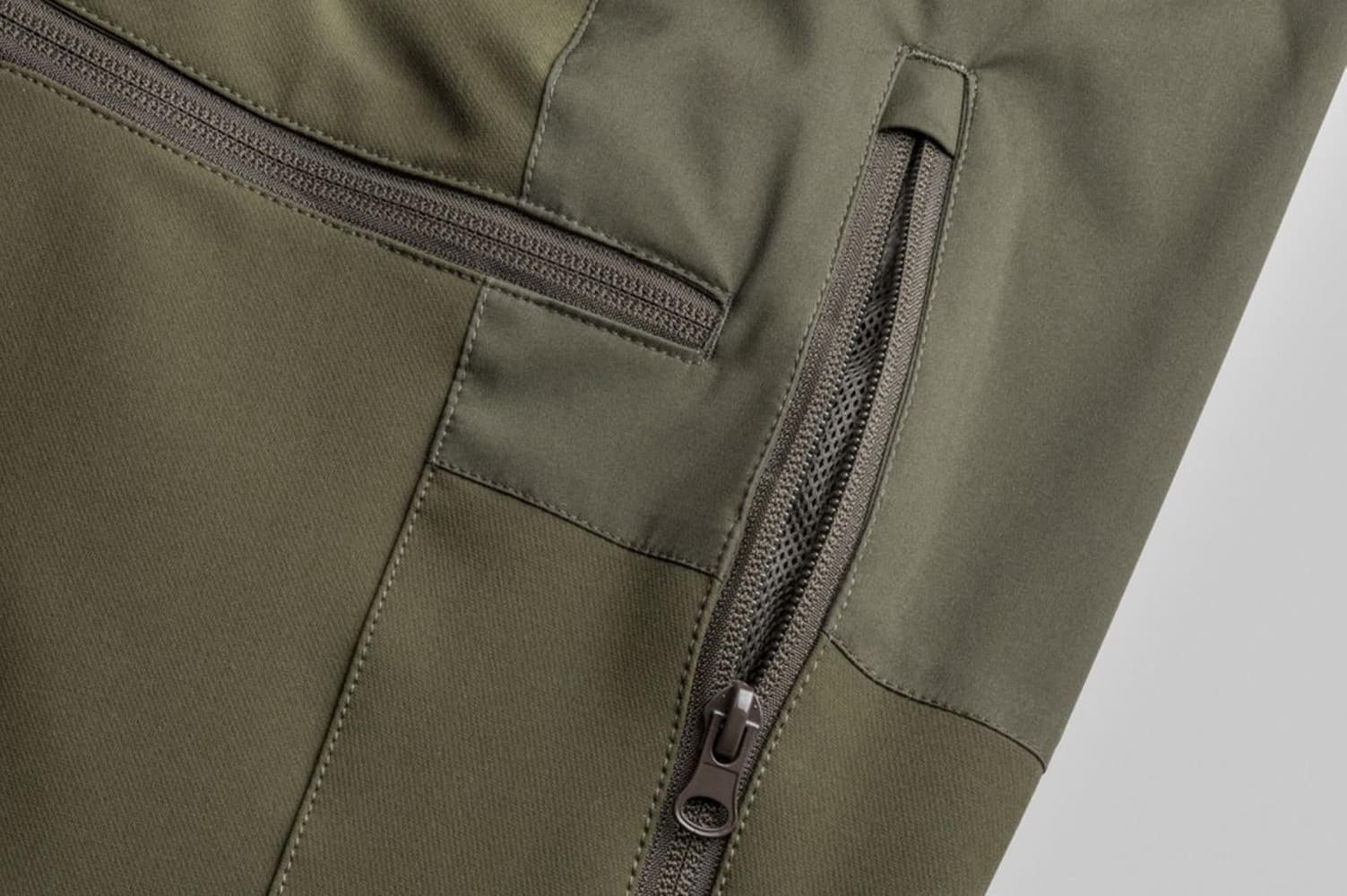 M's Abisko/Brenton Pants Dark Olive/Suede Brown, view: 3