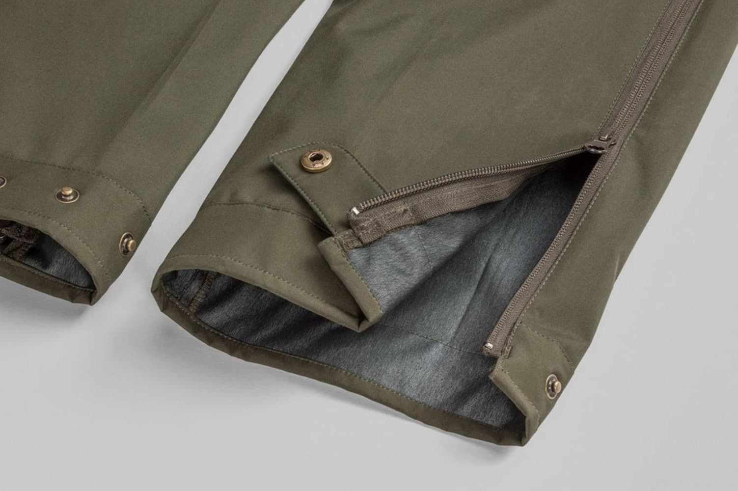 M's Abisko/Brenton Pants Dark Olive/Suede Brown, view: 1