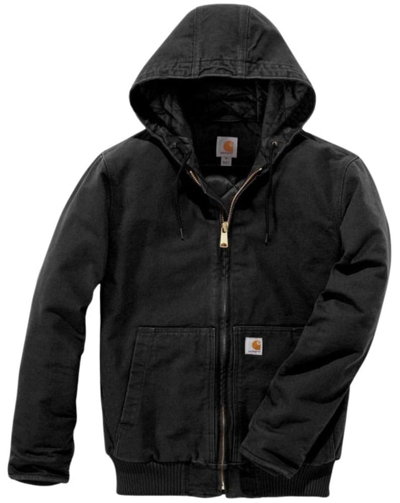 Carhartt M's Duck Active Jacket Black, view: 2