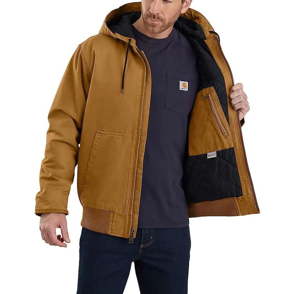 Carhartt M's Duck Active Jacket Carhartt® Brown, view: 2