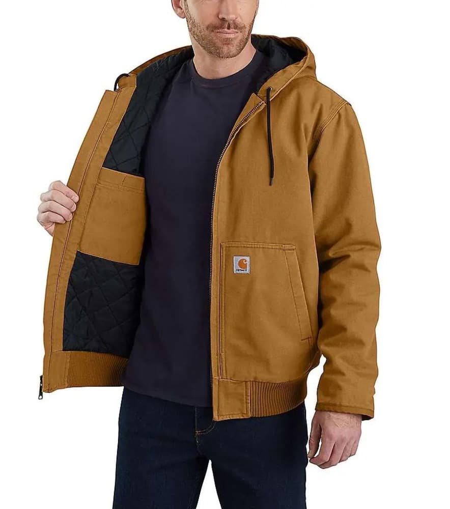 Carhartt M's Duck Active Jacket Carhartt® Brown, view: 1