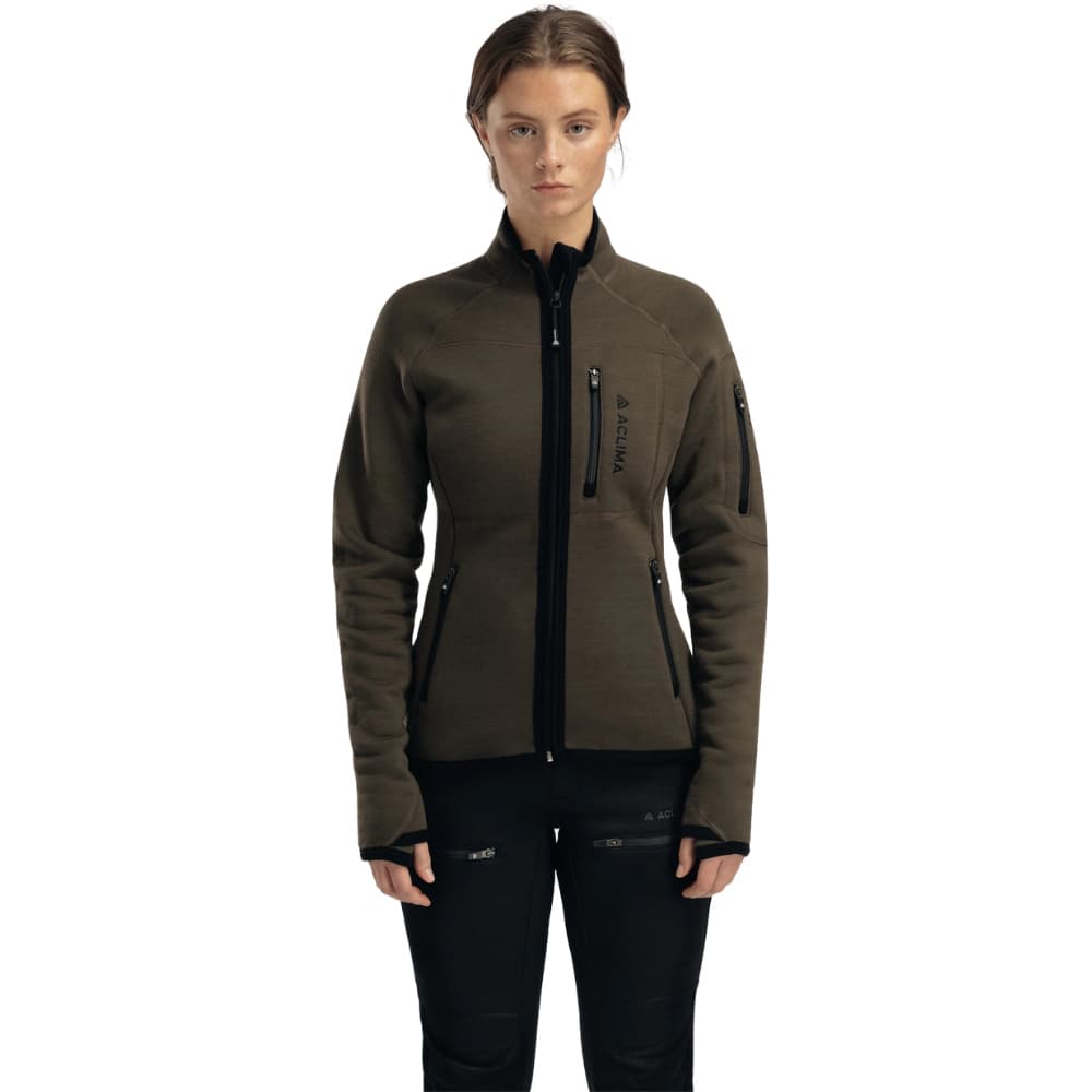 W's Fleecewool V2 Jacket Tarmac, view: 4