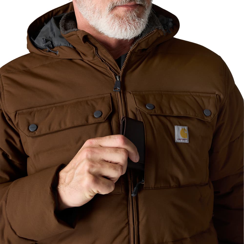 Carhartt M's Montana Loose Fit Insulated Jacket Red Duck, view: 3
