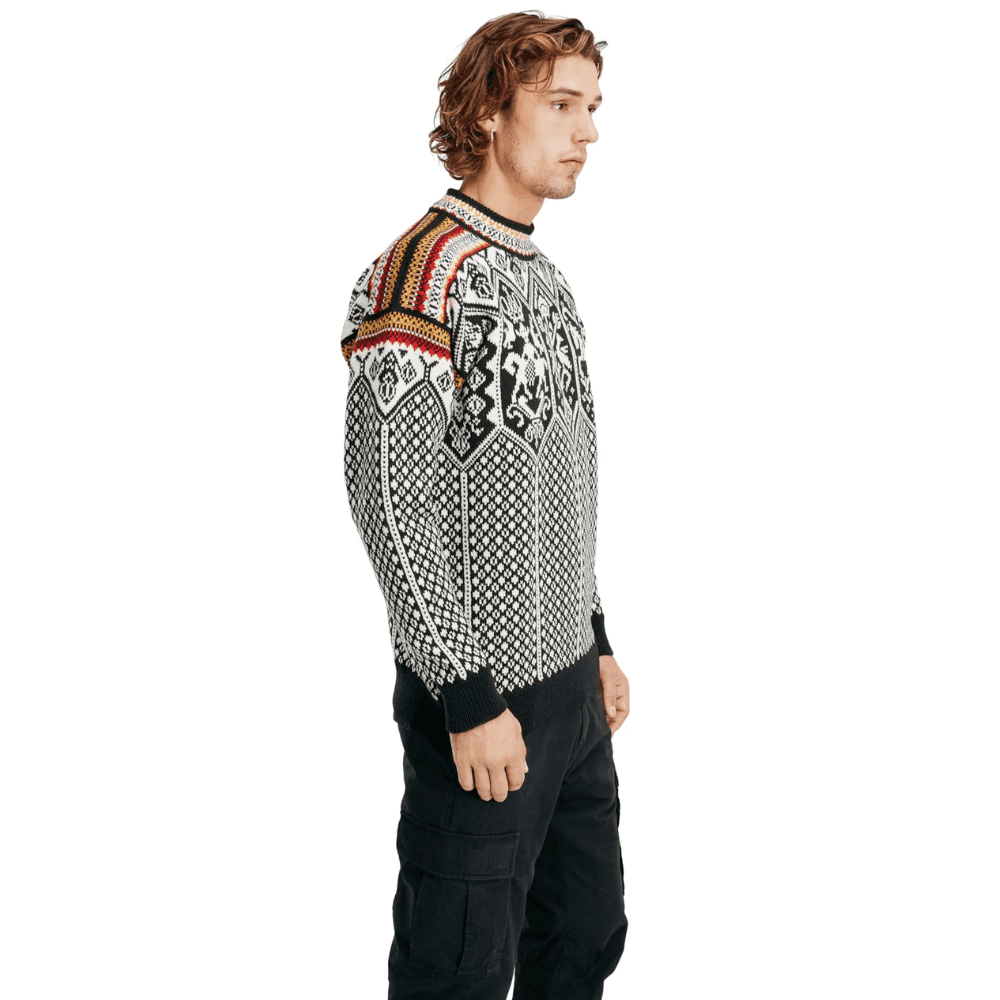 M's 1994 Sweater Black Mustard Offwhite, view: 3