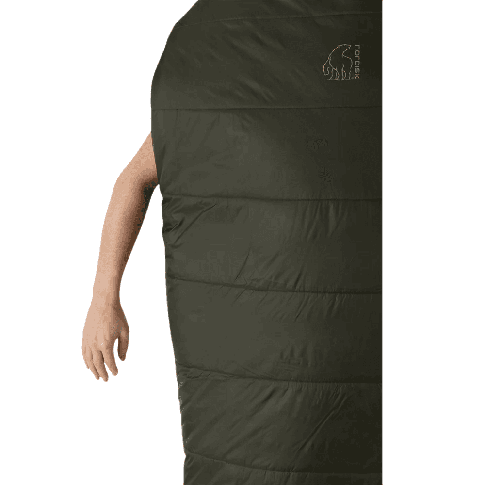 Knuth -20° Mummy Sleeping Bag Kombu Green, view: 6