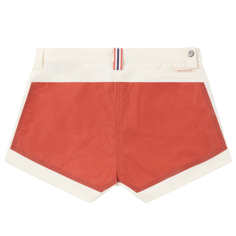 3Incher Field Shorts Womens Offwhite/Terra Red, view: 1
