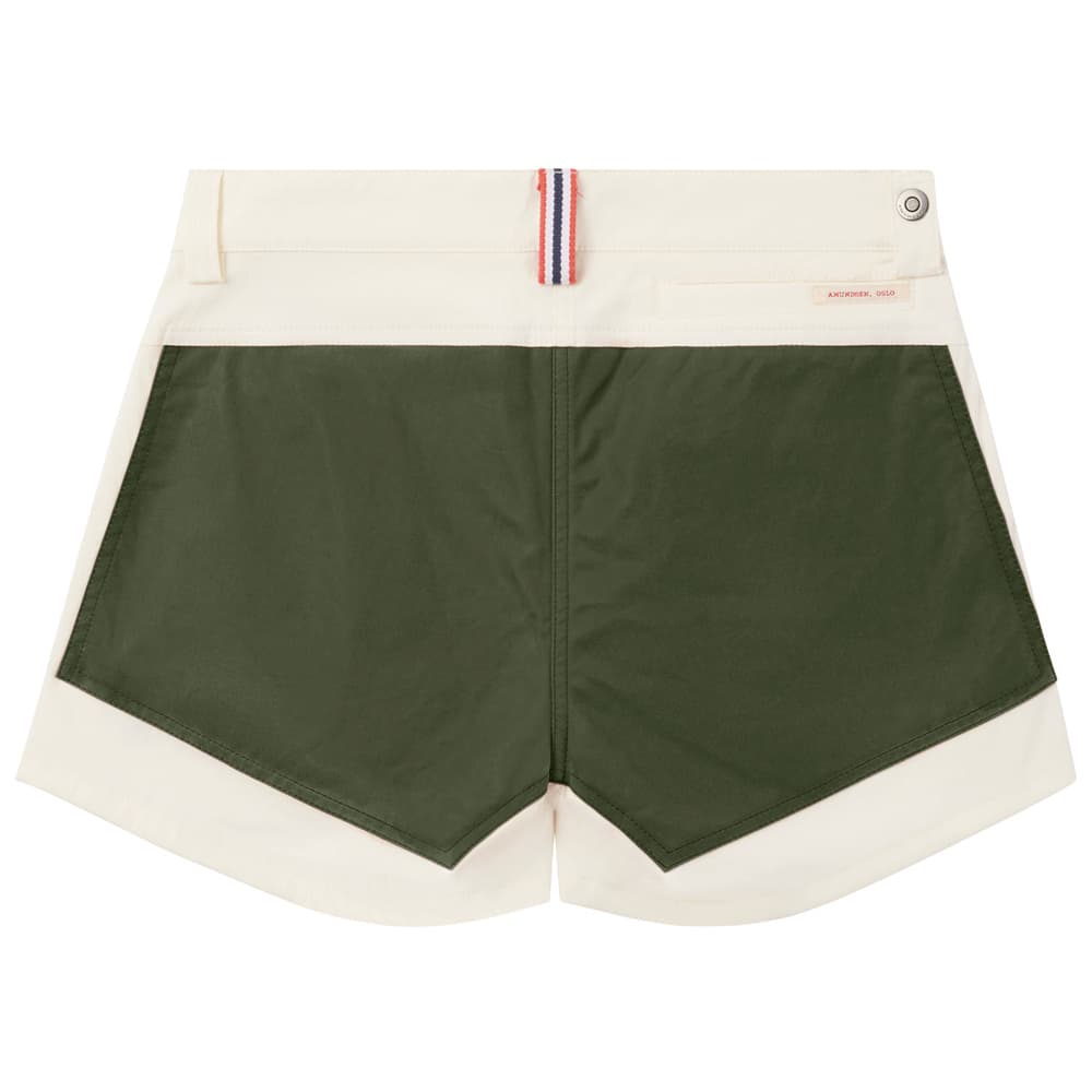 3Incher Field Shorts Womens Offwhite/Green, view: 1