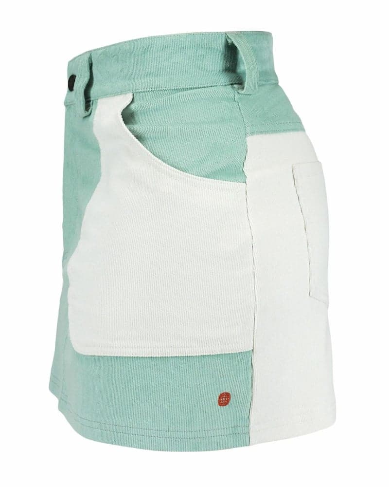 Concord Skirt Womens Gray Mist/Natural, view: 3