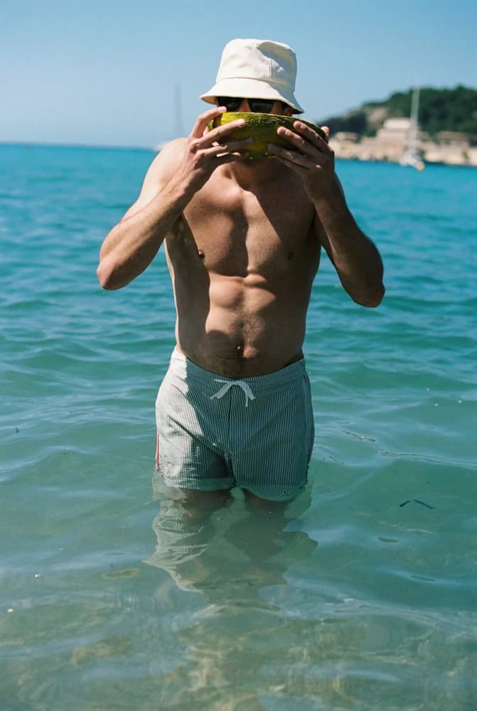Soak Swim Trunk Mens Lichen Green, view: 1