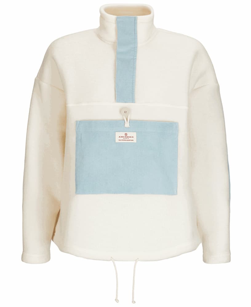 V-Bond Cord Fleece Womens Natural/Blue Sky, view: 0