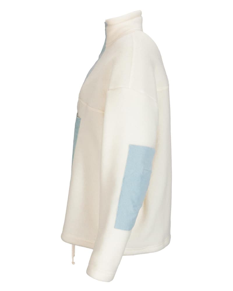 V-Bond Cord Fleece Womens Natural/Blue Sky, view: 2