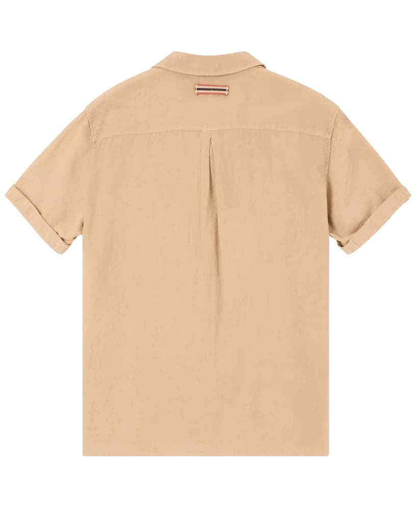 Traveller's Linen SS Mens Khaki, view: 1
