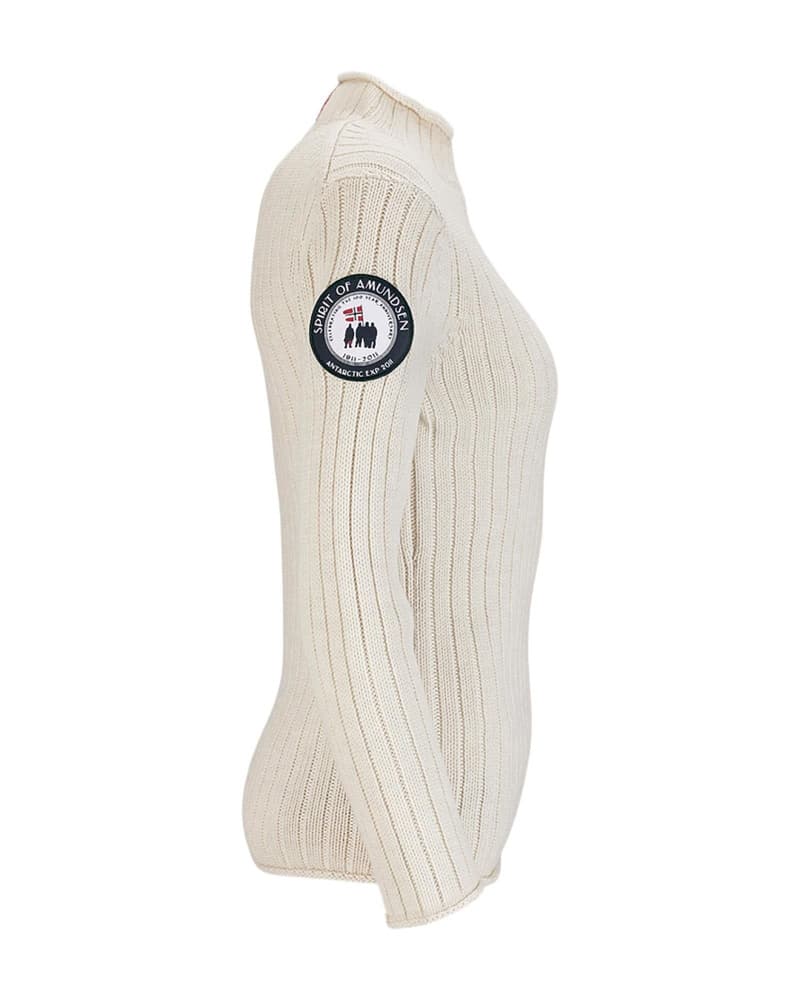 Roalda Roll Neck Womens Oatmeal, view: 2