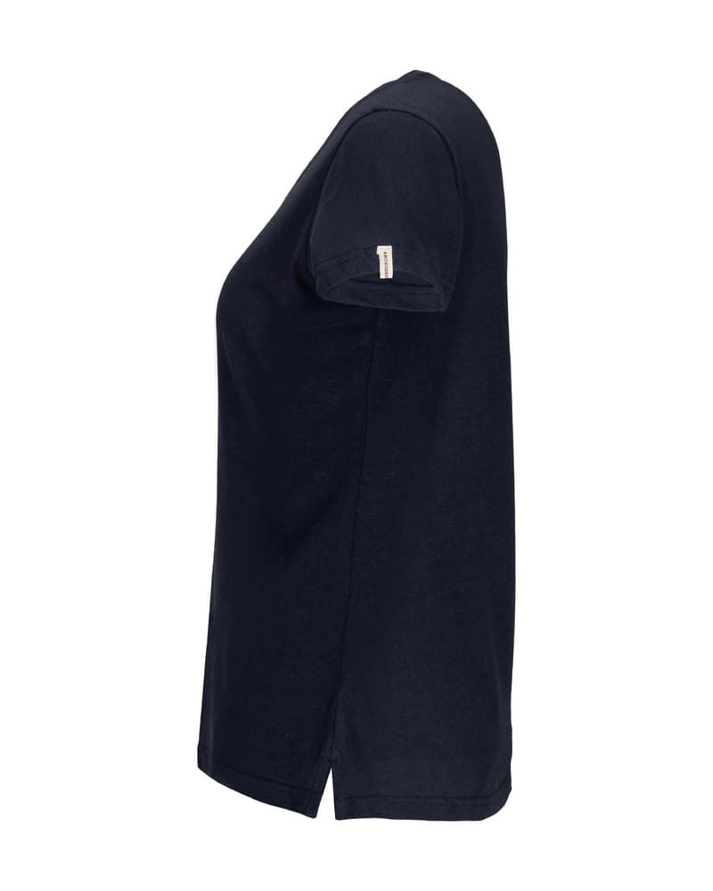 Linen Tee Womens Faded Navy, view: 1
